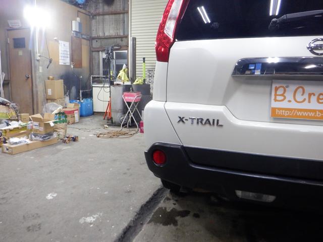 エクストレイル 20GT 4WD ディーゼルターボ ナビ TV ETC クルコン カプロンシート 全席シートヒーター 純正エンジンスターター HID フォグランプ インテリキー ドアバイザー(25枚目)