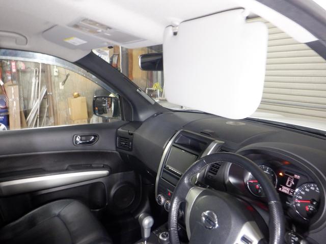 エクストレイル 20GT 4WD ディーゼルターボ ナビ TV ETC クルコン カプロンシート 全席シートヒーター 純正エンジンスターター HID フォグランプ インテリキー ドアバイザー(33枚目)