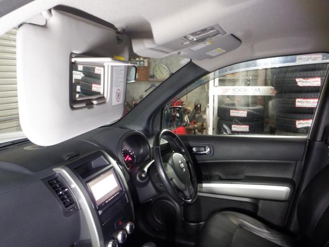 エクストレイル 20GT 4WD ディーゼルターボ ナビ TV ETC クルコン カプロンシート 全席シートヒーター 純正エンジンスターター HID フォグランプ インテリキー ドアバイザー(53枚目)