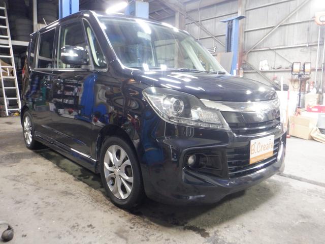 ソリオバンディット ベースグレード　４ＷＤ　本州仕入　修復歴なし　ナビ　ＴＶ　Ｂ／Ｔ　Ｂカメラ　両側電動　スマートキー　プッシュスタート　シートヒーター　ＨＩＤ　純正ＡＷ　フォグランプ　オートエアコン（9枚目）