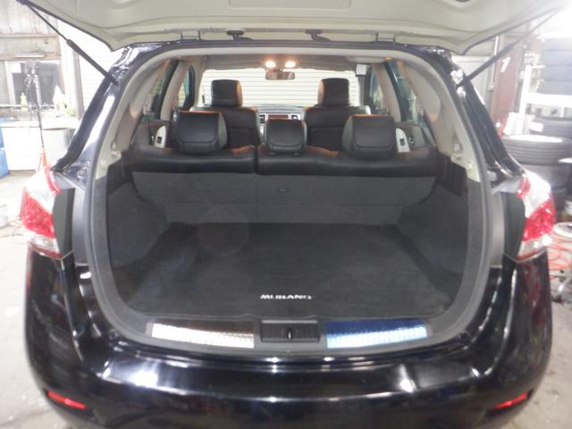 ムラーノ ２５０ＸＶ　ＦＯＵＲ　４ＷＤ　本州仕入　後期型　ナビ　ＴＶ　Ｂ／Ｔ　サイドカメラ　Ｂカメラ　革シート　電動シート　インテリキー　プッシュスタート　クルコン　ＨＩＤ　ＥＴＣ　フォグランプ　シートヒーター（63枚目）