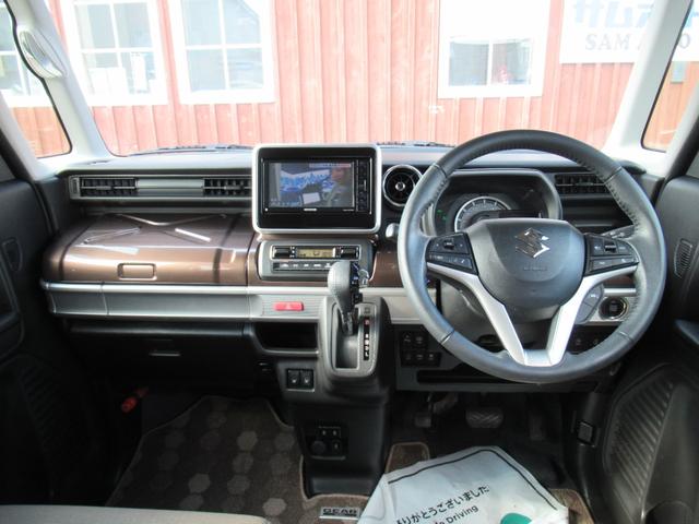 スペーシアギア マイスタイル　４ＷＤ＆社外ナビゲーション＆アラウンドビューモニター＆両側パワースライドドア＆アイドリングストップ＆運転席＆助手席シートヒーター＆社外アルミホイール＆オートエアコン（9枚目）