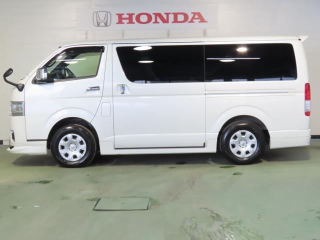 ハイエースバン スーパーＧＬダークプライムＩＩ　トヨタセーフティセンス　カロッツエリアナビ　リアカメラ　エンスタ　モデリスタスポイラー（5枚目）