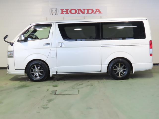 ハイエースバン スーパーＧＬダークプライムＩＩ　パナソニックナビ　ＴＶフル　コブラオーバーフェンダー　ＴＲＤスポイラー　エンスタ　前後ドラレコ　ＥＴＣ（7枚目）