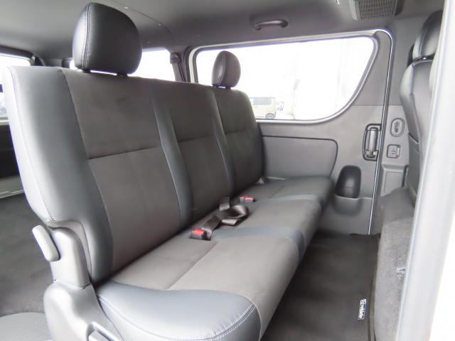 ハイエースバン スーパーＧＬダークプライムＩＩ　パナソニックナビ　ＴＶフル　コブラオーバーフェンダー　ＴＲＤスポイラー　エンスタ　前後ドラレコ　ＥＴＣ（21枚目）