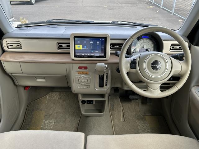 アルトラパン Ｘ　スズキセーフティサポート　カロッツェリアナビ　マルチカメラ　ＴＶフル　夏冬タイヤ付（12枚目）