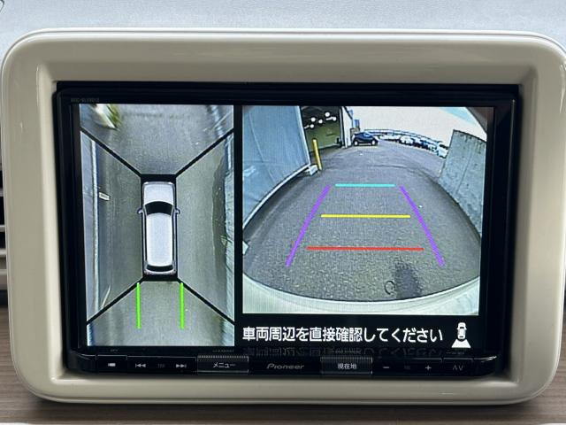 アルトラパン Ｘ　スズキセーフティサポート　カロッツェリアナビ　マルチカメラ　ＴＶフル　夏冬タイヤ付（17枚目）