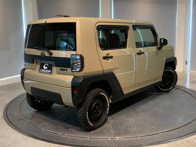 タフト Ｘ　４ＷＤ　ＤＡＭＤ．ＬＩＴＴＬＥ．Ｄフェイスキット　１インチリフトアップ　ガラスルーフ　純正スターター　アルパインディスプレイオーディオ　バックカメラ　Ａｐｐｌｅｃａｒｐｌａｙ（10枚目）