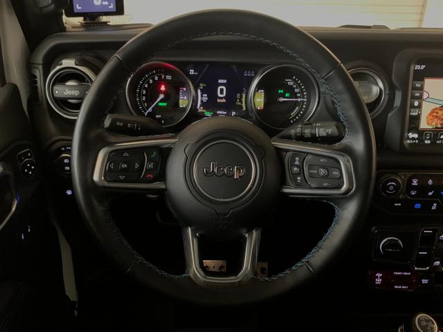 ジープ・ラングラーアンリミテッド４ｘｅ ルビコン４ｘｅ　ＰＨＥＶ　Ｆ／Ｂカメラ　前後ドライブレコーダー　Ｂｌｕｅｔｏｏｔｈ　ＥＴＣ（31枚目）