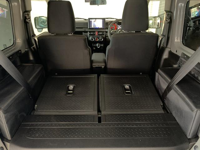 ジムニーシエラ JC LEDヘッドライト ALPINE製専用ナビ シートヒーター クルーズコントロール Fバンパーアンダーガーニッシュ マッドフラップ ETC 前後ドラレコ 純正エンスタ(26枚目)