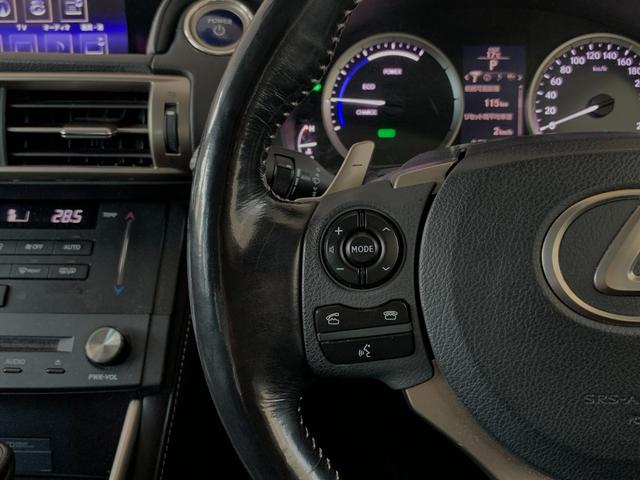 IS IS300h バージョンL 寒冷地仕様 本革シート シートヒーター シートベンチレーション ステアリングヒーター 地デジTV Bカメラ BSM ETC(31枚目)