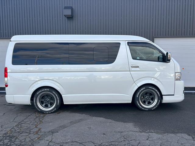 ハイエースワゴン GL 4WD ワンオーナー 車検付 保証付 記録簿 夏冬タイヤホイール 夏冬ワイパー ナビ BLUETOOTH ETC バックカメラ ドラレコ リアモニター(14枚目)