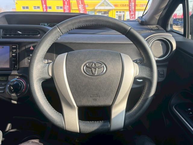 アクア Ｇ　車検整備付　エンジンスターター　夏冬タイヤホイール　夏冬ワイパー　ナビ　ＢＬＵＥＴＯＯＴＨ　ＥＳＣ　オートミラー　パワーウィンドウ（6枚目）