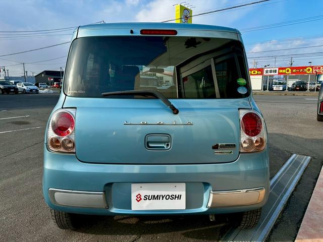 アルトラパンショコラ Ｇ　４ＷＤ　車検整備付　夏冬タイヤホイール　夏冬ワイパー　リモコンキー　アイドリングストップ　フルフラットベンチ（6枚目）