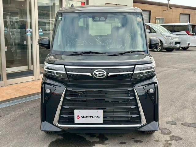 タント カスタムＲＳリミテッド　４ＷＤ　届出済未使用車　整備付　保証付　記録簿　純正エンジンスターター　スペアキー　純正アルミホイール　両側電動スライドドア　ナビ　ＢＬＵＥＴＯＯＴＨ　バックカメラ　ドライブレコーダー（4枚目）