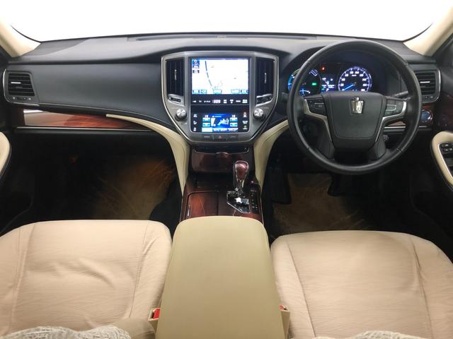 クラウンハイブリッド ロイヤルサルーン Four ワンオーナー・モデリスタエアロ・純正エンジンスターター・純正シートカバー・純正ハーフシートカバー・純正ナビ&フルセグ・CD・DVD・ブルートゥース・バックカメラ・ビルトインETC(4枚目)