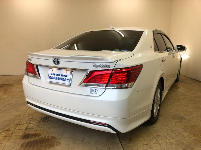 クラウンハイブリッド ロイヤルサルーン Four ワンオーナー・モデリスタエアロ・純正エンジンスターター・純正シートカバー・純正ハーフシートカバー・純正ナビ&フルセグ・CD・DVD・ブルートゥース・バックカメラ・ビルトインETC(19枚目)