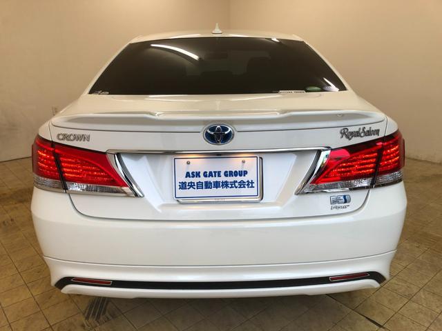 クラウンハイブリッド ロイヤルサルーン Four ワンオーナー・モデリスタエアロ・純正エンジンスターター・純正シートカバー・純正ハーフシートカバー・純正ナビ&フルセグ・CD・DVD・ブルートゥース・バックカメラ・ビルトインETC(20枚目)