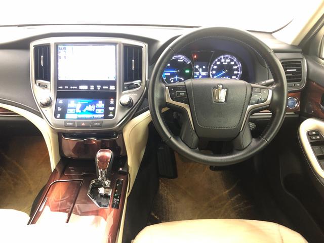 クラウンハイブリッド ロイヤルサルーン Four ワンオーナー・モデリスタエアロ・純正エンジンスターター・純正シートカバー・純正ハーフシートカバー・純正ナビ&フルセグ・CD・DVD・ブルートゥース・バックカメラ・ビルトインETC(26枚目)