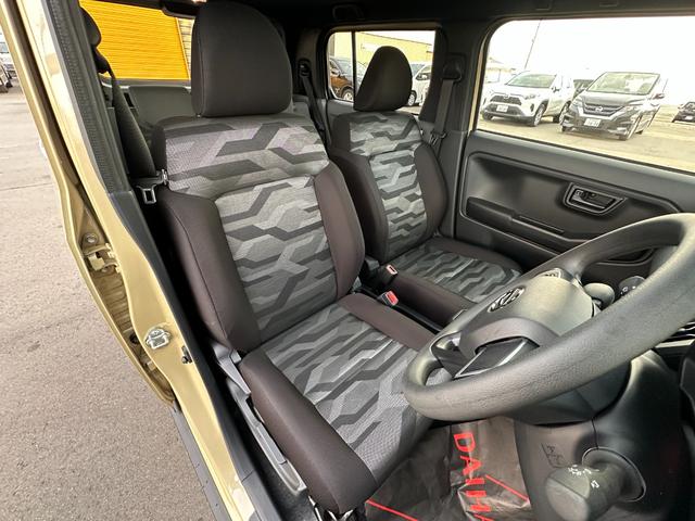 タフト X 4WD サンルーフ オートハイビーム キーフリーシステム 衝突安全ボディ 車線逸脱 衝突回避支援ブレーキ 前後ソナー LEDヘッド アイドリングSTOP エアバック 横滑り防止機能 盗難防止装置(39枚目)