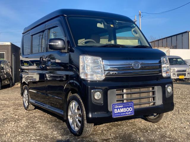 スクラムワゴン PZターボ スペシャル 4WD!両側電動スライドドア!レーダーブレーキサポート!地デジナビ!バックモニター!ETC!(3枚目)