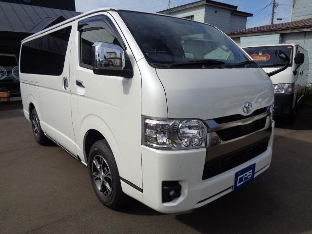 ハイエースバン ロングスーパーＧＬ　ダークプライムＳ　４ＷＤ　登録済み未使用車・下廻りサビ止塗装済（3枚目）