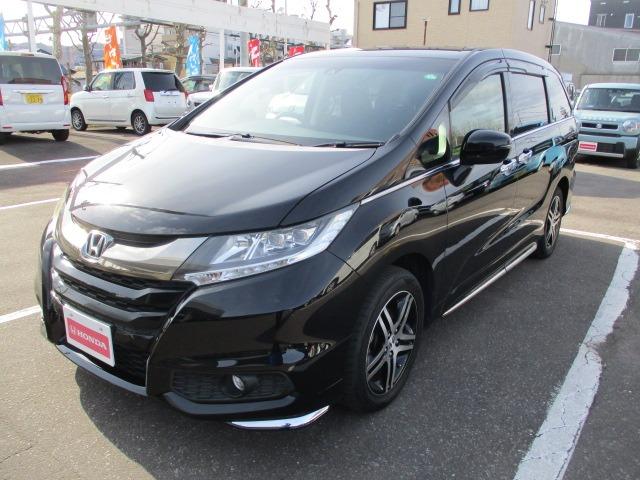 オデッセイ アブソルート・20thアニバーサリーパッケージ 4WD メモリーナビ ETC バックカメラ 両側電動スライドドア 3列シート ウォークスルー フルフラット フルセグ オートクルーズコントロール DVD再生 アイドリングストップ 衝突防止システム(7枚目)