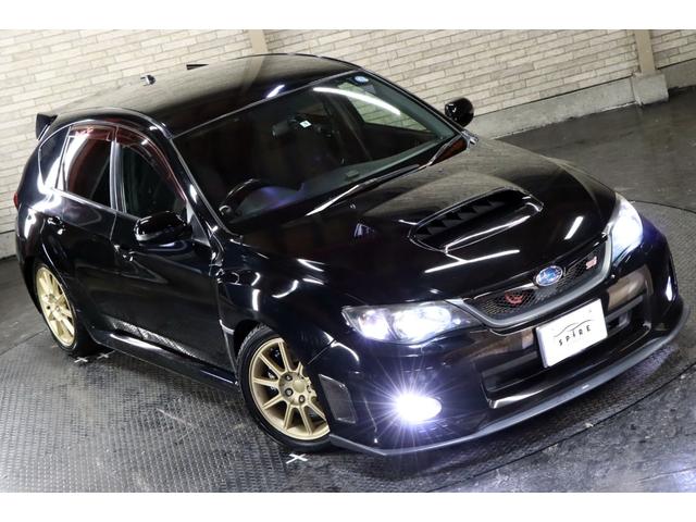 ＷＲＸ　ＳＴＩ　Ａライン　Ｃ型　ＳＴＩリップ　ローダウン　ＨＫＳマフラー　ＢＬＩＴＺブースト計　ＳＴＩゴールド１７ＡＷ　革巻ステア　パドルシフト　クルコン　ＳＩドライブ　ＳＤナビ　ＤＴＶ　ブルートゥース　Ｂカメラ　ハーフレザー(37枚目)