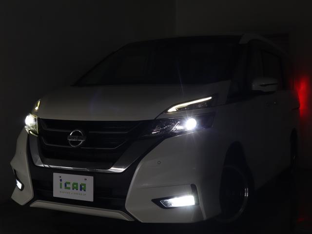 セレナ ハイウェイスター　プロパイロットエディション　ワンオーナー　プロパイロット　純正９型ＳＤナビ　純正１１型フリップダウンモニター　純正エンジンスターター　エマージェンシーブレーキ　両側パワースライドドア　ロードサインアシスト　ＥＴＣ２．０（63枚目）