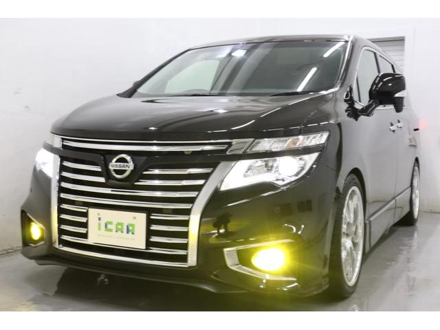 エルグランド 250ハイウェイスターS 純正9型SDナビ 純正11型後席モニター 革調シートカバー クルーズコントロール クリアランスソナー 純正ドライブレコーダー 両側パワースライドドア 横滑り防止装置 マーベリック20インチAW ETC(11枚目)