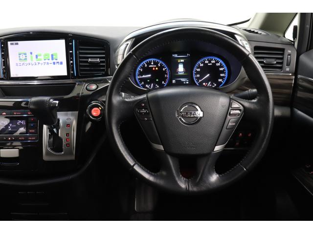 エルグランド 250ハイウェイスターS 純正9型SDナビ 純正11型後席モニター 革調シートカバー クルーズコントロール クリアランスソナー 純正ドライブレコーダー 両側パワースライドドア 横滑り防止装置 マーベリック20インチAW ETC(17枚目)