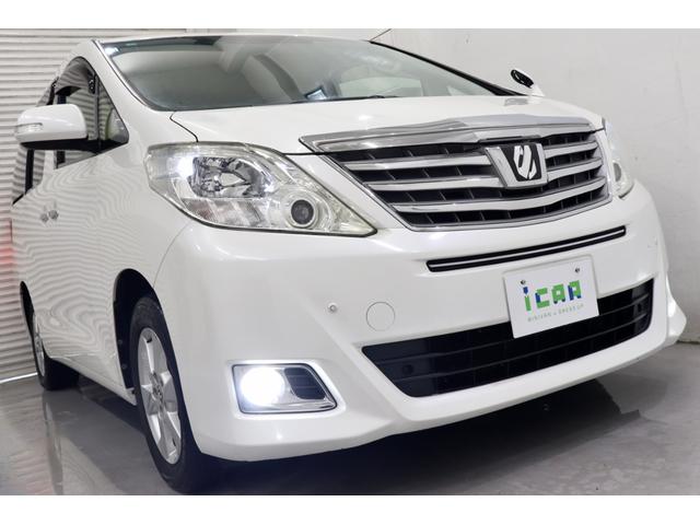 アルファード ２４０Ｘ　純正７型ＳＤナビ　バックカメラ　寒冷地仕様　ワイパーデアイサー　両側パワースライドドア　クリアランスソナー　ビルトインＥＴＣ　ＨＩＤヘッドライト　ＬＥＤフォグライト　８人乗り　２列目ベンチシート（2枚目）