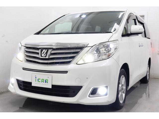 アルファード ２４０Ｘ　純正７型ＳＤナビ　バックカメラ　寒冷地仕様　ワイパーデアイサー　両側パワースライドドア　クリアランスソナー　ビルトインＥＴＣ　ＨＩＤヘッドライト　ＬＥＤフォグライト　８人乗り　２列目ベンチシート（11枚目）