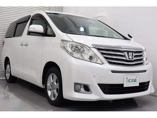 アルファード ２４０Ｘ　純正７型ＳＤナビ　バックカメラ　寒冷地仕様　ワイパーデアイサー　両側パワースライドドア　クリアランスソナー　ビルトインＥＴＣ　ＨＩＤヘッドライト　ＬＥＤフォグライト　８人乗り　２列目ベンチシート（35枚目）