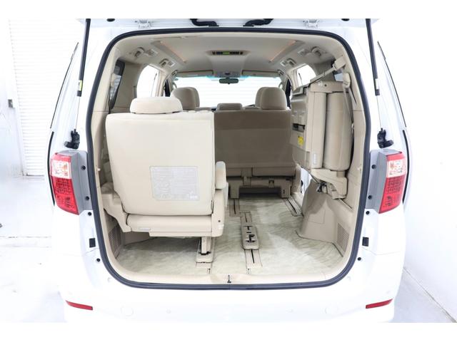 アルファード ２４０Ｘ　純正７型ＳＤナビ　バックカメラ　寒冷地仕様　ワイパーデアイサー　両側パワースライドドア　クリアランスソナー　ビルトインＥＴＣ　ＨＩＤヘッドライト　ＬＥＤフォグライト　８人乗り　２列目ベンチシート（76枚目）