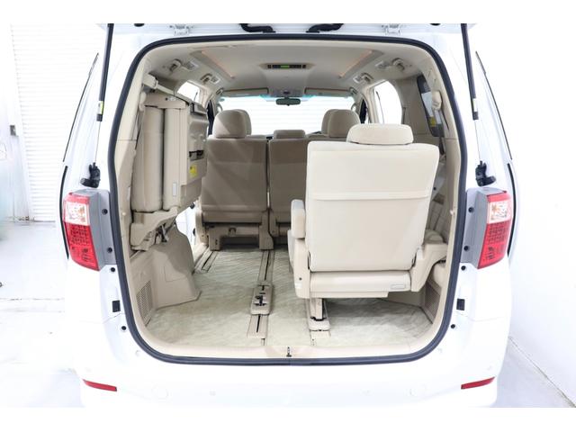 アルファード ２４０Ｘ　純正７型ＳＤナビ　バックカメラ　寒冷地仕様　ワイパーデアイサー　両側パワースライドドア　クリアランスソナー　ビルトインＥＴＣ　ＨＩＤヘッドライト　ＬＥＤフォグライト　８人乗り　２列目ベンチシート（77枚目）