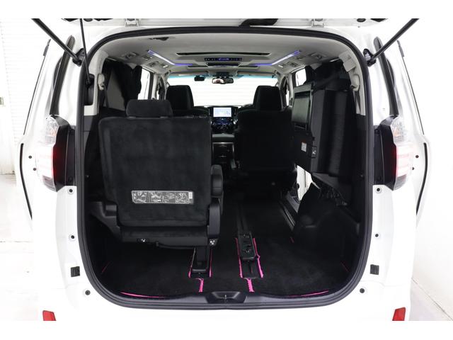 ヴェルファイアハイブリッド ＺＲ　サンルーフ　カロッツェリア１０型ＳＤナビ　パワーバックドア　バックカメラ　クリアランスソナー　横滑り防止装置　クルーズコントロール　黒半革シート　運転席シートメモリー　寒冷地仕様　ワイパーデアイサー（77枚目）