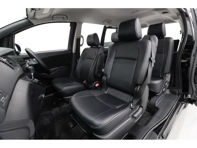 アイシス プラタナ Vセレクション・ノアール ワンオーナー ケンウッド7型SDナビ バックカメラ 横滑り防止装置 黒革シート 両側パワースライドドア 純正エンジンスターター 電動格納式ドアミラー レオニス17インチAW HIDヘッド LEDフォグ(19枚目)