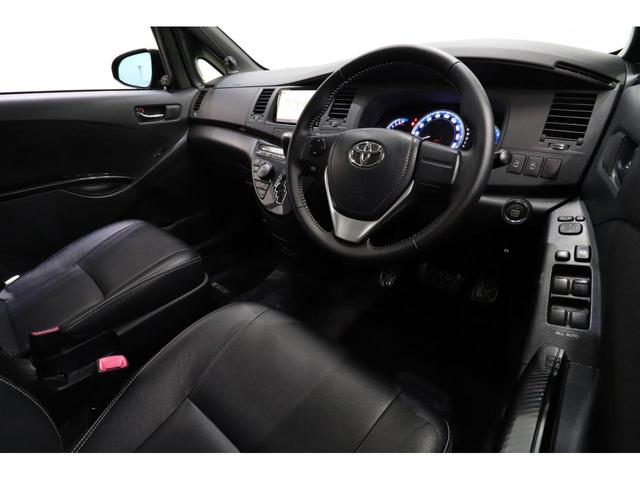 アイシス プラタナ Vセレクション・ノアール ワンオーナー ケンウッド7型SDナビ バックカメラ 横滑り防止装置 黒革シート 両側パワースライドドア 純正エンジンスターター 電動格納式ドアミラー レオニス17インチAW HIDヘッド LEDフォグ(38枚目)