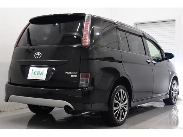 アイシス プラタナ Vセレクション・ノアール ワンオーナー ケンウッド7型SDナビ バックカメラ 横滑り防止装置 黒革シート 両側パワースライドドア 純正エンジンスターター 電動格納式ドアミラー レオニス17インチAW HIDヘッド LEDフォグ(63枚目)