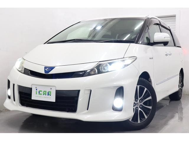 エスティマハイブリッド アエラス　純正８型ＨＤＤナビ　純正１１型フリップダウンモニター　バックカメラ　クルーズコントロール　ケンウッドドライブレコーダー　両側パワースライドドア　純正１７インチＡＷ　１００Ｖ／１５００Ｗ電源　ＥＴＣ（33枚目）