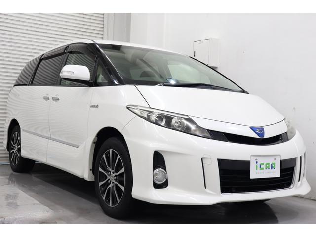 エスティマハイブリッド アエラス　純正８型ＨＤＤナビ　純正１１型フリップダウンモニター　バックカメラ　クルーズコントロール　ケンウッドドライブレコーダー　両側パワースライドドア　純正１７インチＡＷ　１００Ｖ／１５００Ｗ電源　ＥＴＣ（35枚目）