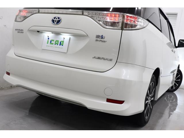 エスティマハイブリッド アエラス 純正8型HDDナビ 純正11型フリップダウンモニター バックカメラ クルーズコントロール ケンウッドドライブレコーダー 両側パワースライドドア 純正17インチAW 100V/1500W電源 ETC(66枚目)