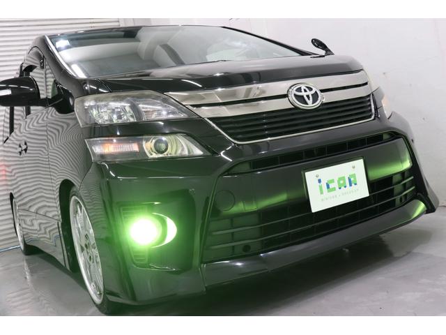 ヴェルファイア 2.4Z ゴールデンアイズ アルパインBIGX10型ナビ バックカメラ パワーバックドア クリアランスソナー クルーズコントロール 両側パワースライドドア ハーフレザーシート 寒冷地仕様 TEIN車高調 クリムソン20インチAW(2枚目)