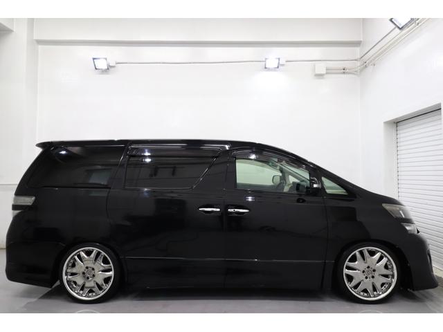 ヴェルファイア 2.4Z ゴールデンアイズ アルパインBIGX10型ナビ バックカメラ パワーバックドア クリアランスソナー クルーズコントロール 両側パワースライドドア ハーフレザーシート 寒冷地仕様 TEIN車高調 クリムソン20インチAW(13枚目)