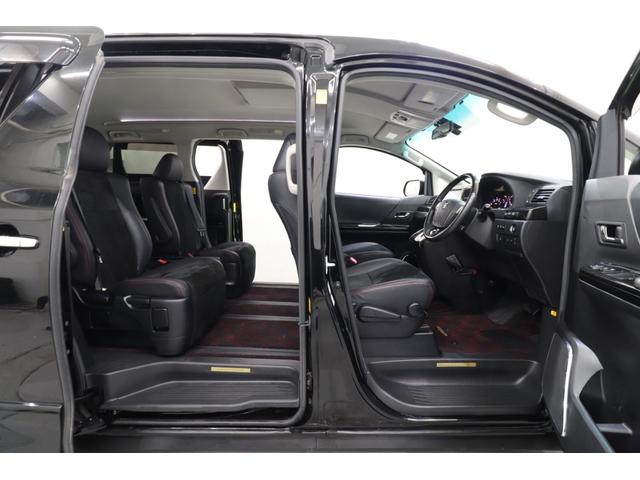 ヴェルファイア 2.4Z ゴールデンアイズ アルパインBIGX10型ナビ バックカメラ パワーバックドア クリアランスソナー クルーズコントロール 両側パワースライドドア ハーフレザーシート 寒冷地仕様 TEIN車高調 クリムソン20インチAW(16枚目)