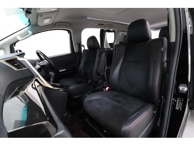 ヴェルファイア 2.4Z ゴールデンアイズ アルパインBIGX10型ナビ バックカメラ パワーバックドア クリアランスソナー クルーズコントロール 両側パワースライドドア ハーフレザーシート 寒冷地仕様 TEIN車高調 クリムソン20インチAW(19枚目)