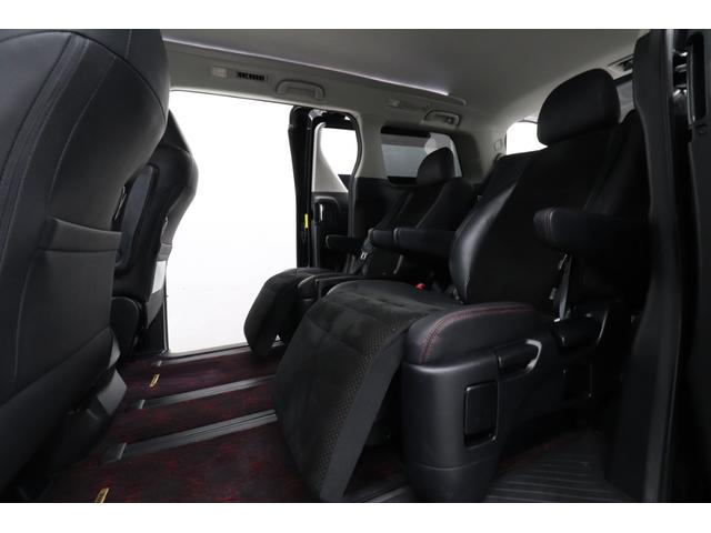 ヴェルファイア 2.4Z ゴールデンアイズ アルパインBIGX10型ナビ バックカメラ パワーバックドア クリアランスソナー クルーズコントロール 両側パワースライドドア ハーフレザーシート 寒冷地仕様 TEIN車高調 クリムソン20インチAW(55枚目)