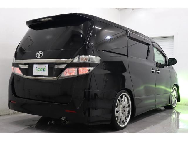 ヴェルファイア 2.4Z ゴールデンアイズ アルパインBIGX10型ナビ バックカメラ パワーバックドア クリアランスソナー クルーズコントロール 両側パワースライドドア ハーフレザーシート 寒冷地仕様 TEIN車高調 クリムソン20インチAW(63枚目)