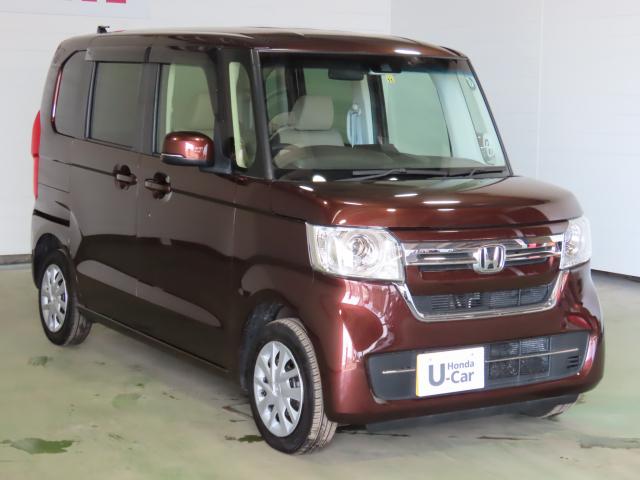 Ｎ－ＢＯＸ Ｌ　ホンダセンシング・純正ナビ・リアカメラ・４ＷＤ　ＥＴＣ　両側スライド・片側電動　フルセグ　シートヒーター　オートクルーズコントロール　アイドリングストップ　ＵＳＢ入力端子　オートライト（6枚目）